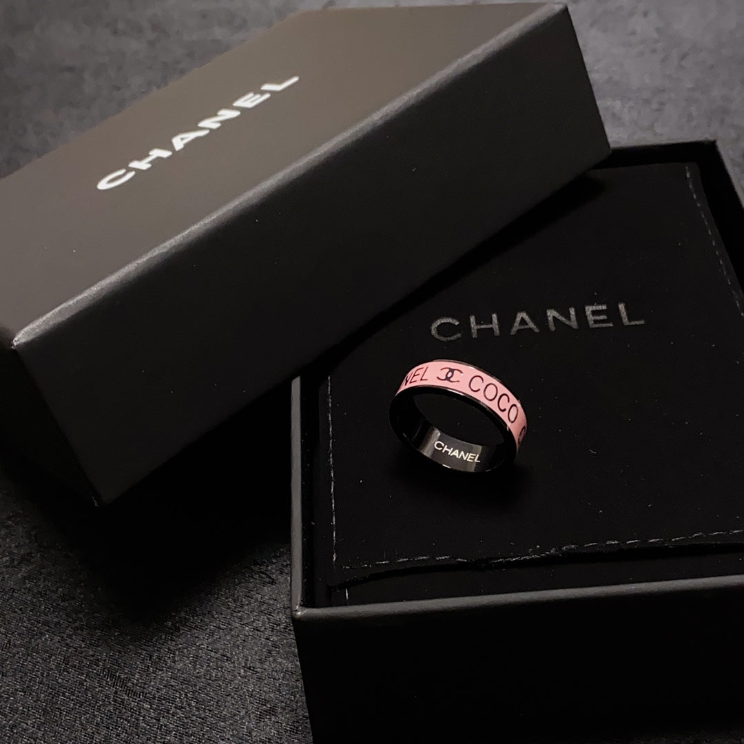 18K CC Coco Pink Ring