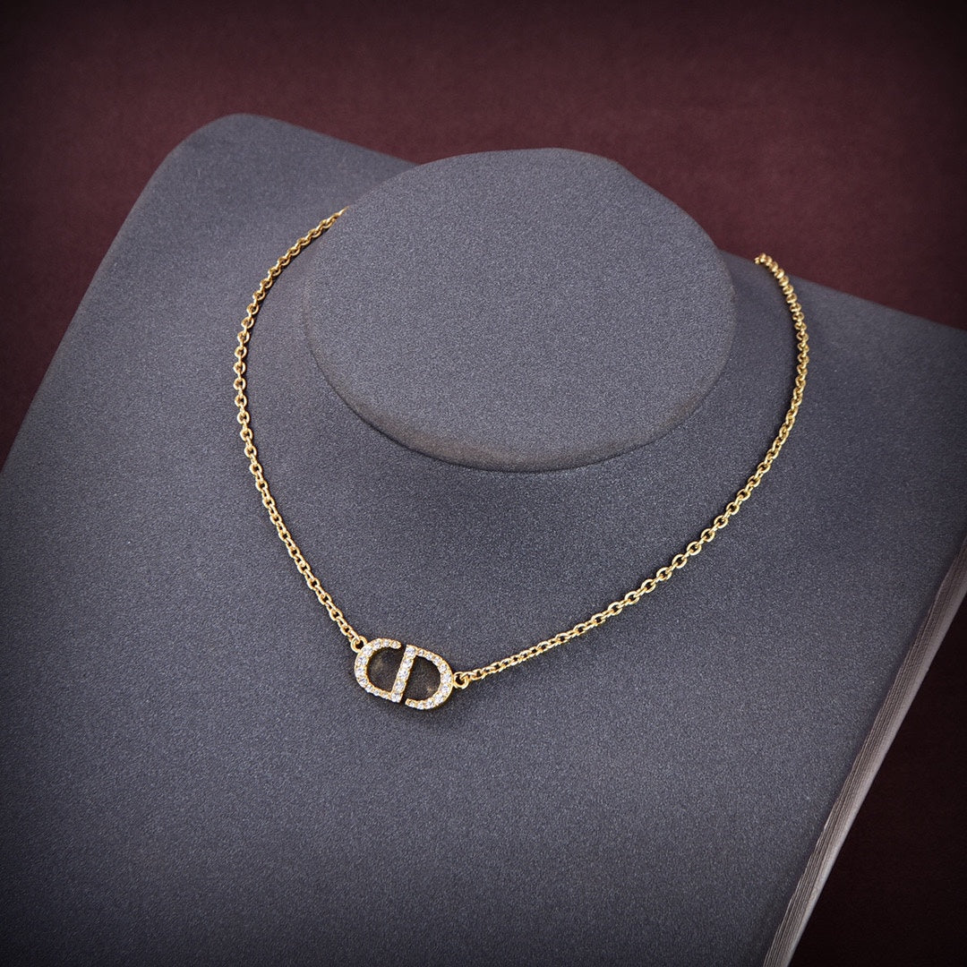 18K Petit CD Diamonds Necklace