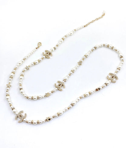 Collier de perles 18K CC