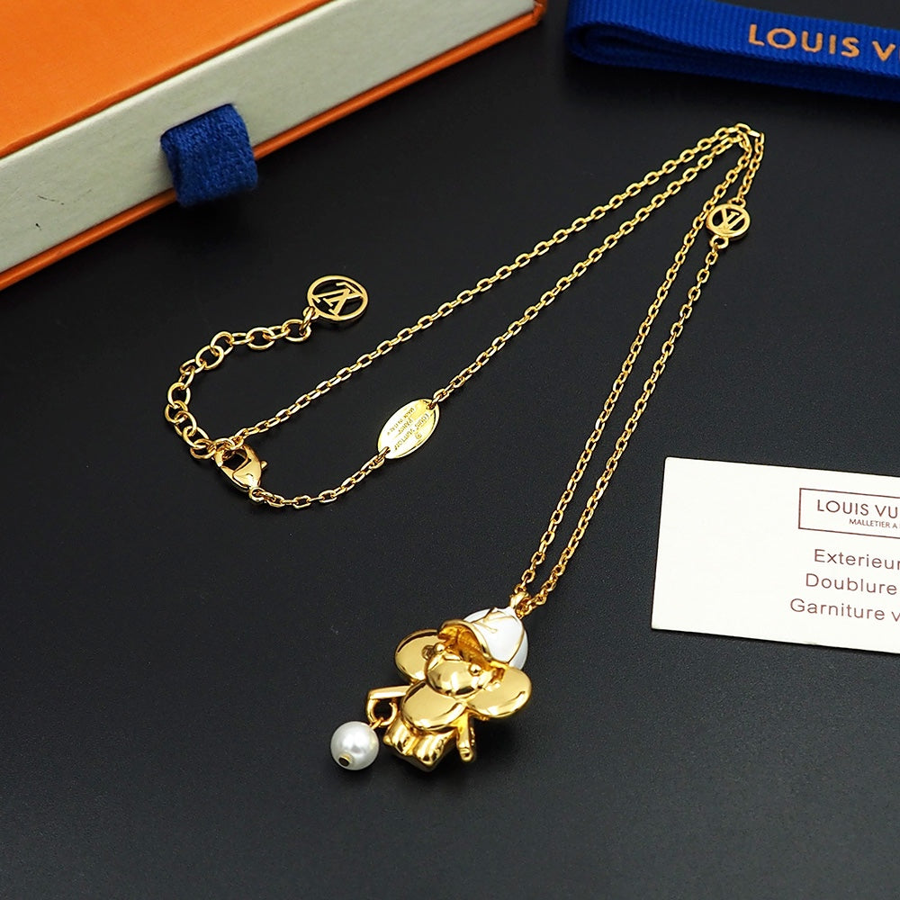 18K Louis Vivienne Necklace