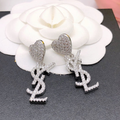 Boucles d'oreilles diamants Saint-Cœur 18 carats