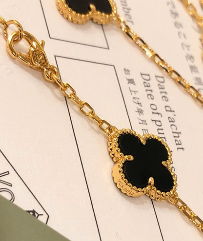 18K Vintage Alhambra 20 Motifs Long Necklace