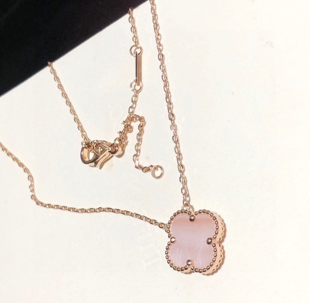 18K Magic Alhambra Pink Necklace