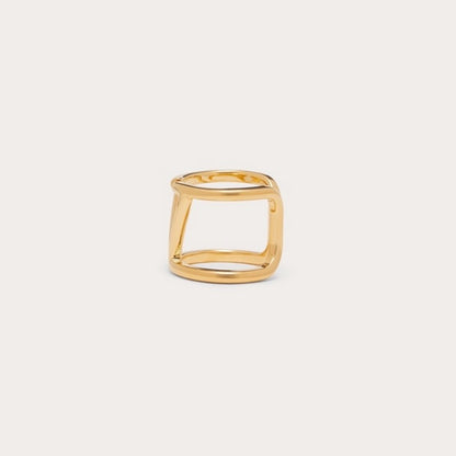 18K VLogo Signature Gold Ring