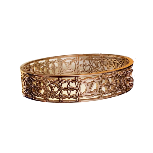 18K Louis Cuff Chains Bracelet
