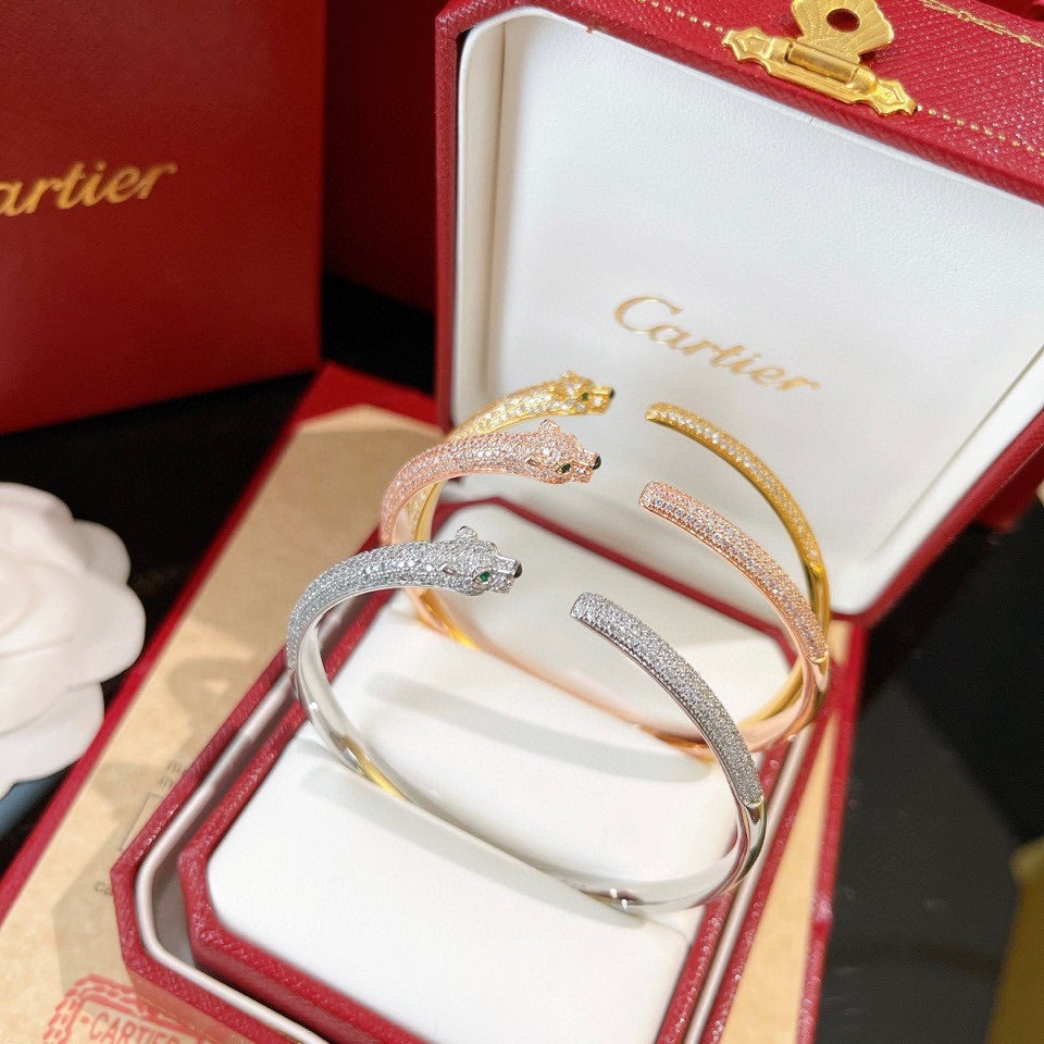18K Panthère De Diamonds Bracelet