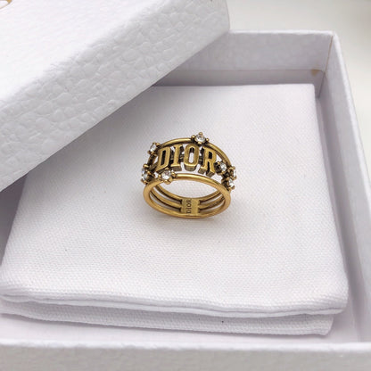 18K CD Vintage Ring