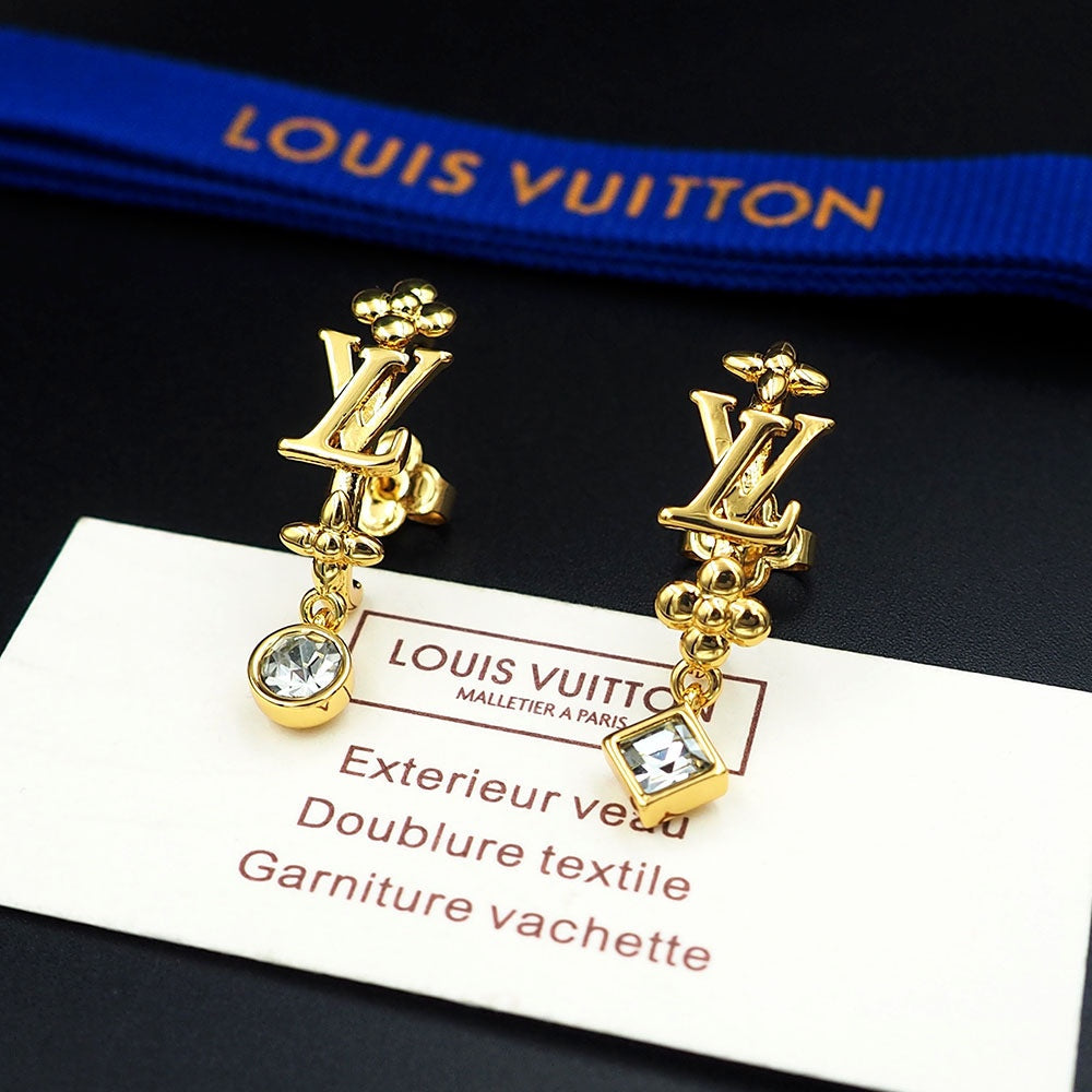 Boucles D'oreilles Louis Dans Le Ciel 18 Carats