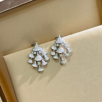 Boucles d'oreilles diamants de rêve des Divas 18 carats