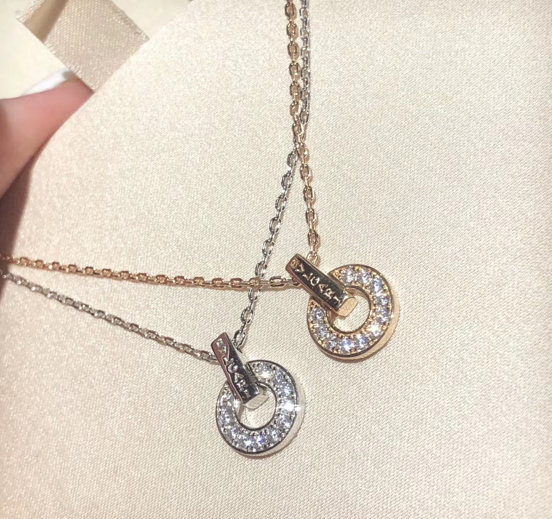 18K BV Diamonds Necklace