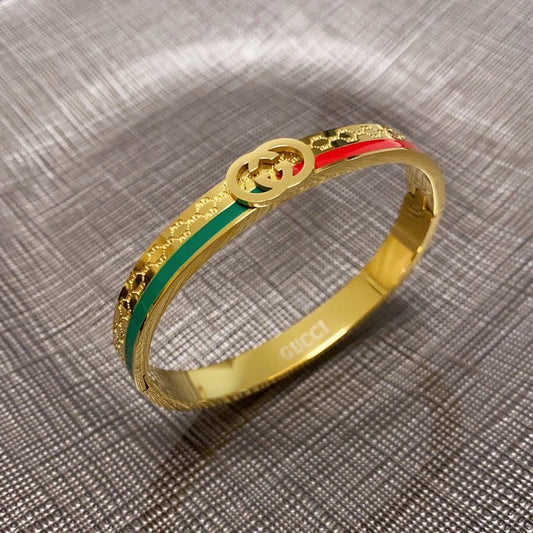 18K GG Classic Gold Bracelet