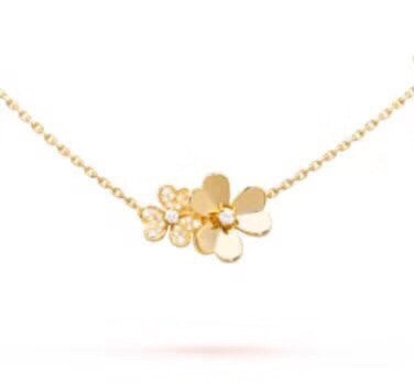 18K Frivole Clover Clover Necklace