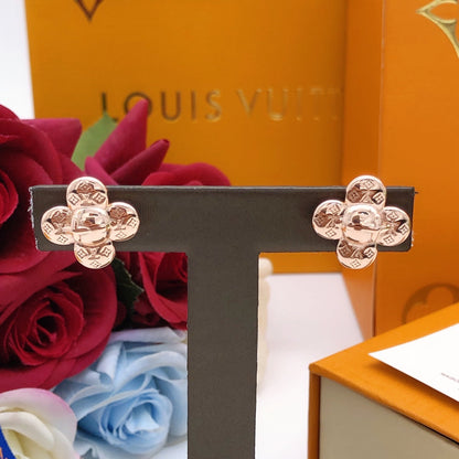 Boucles d'oreilles Louis Vivienne 18 carats