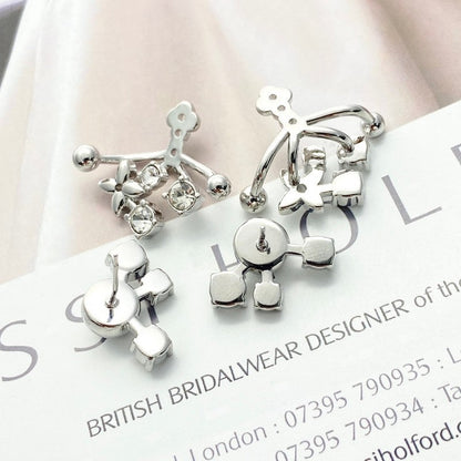 18K Louis Diamond Earrings