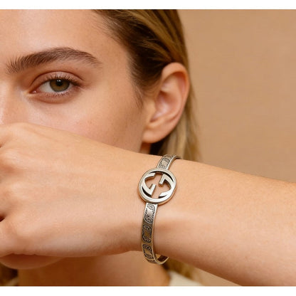 18K GG Interlocking G Gold Bracelet