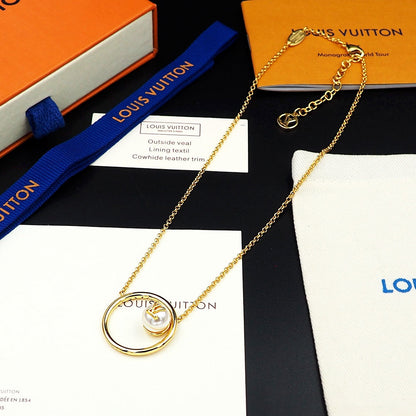 18K Louis Eclipse Pearls Necklace