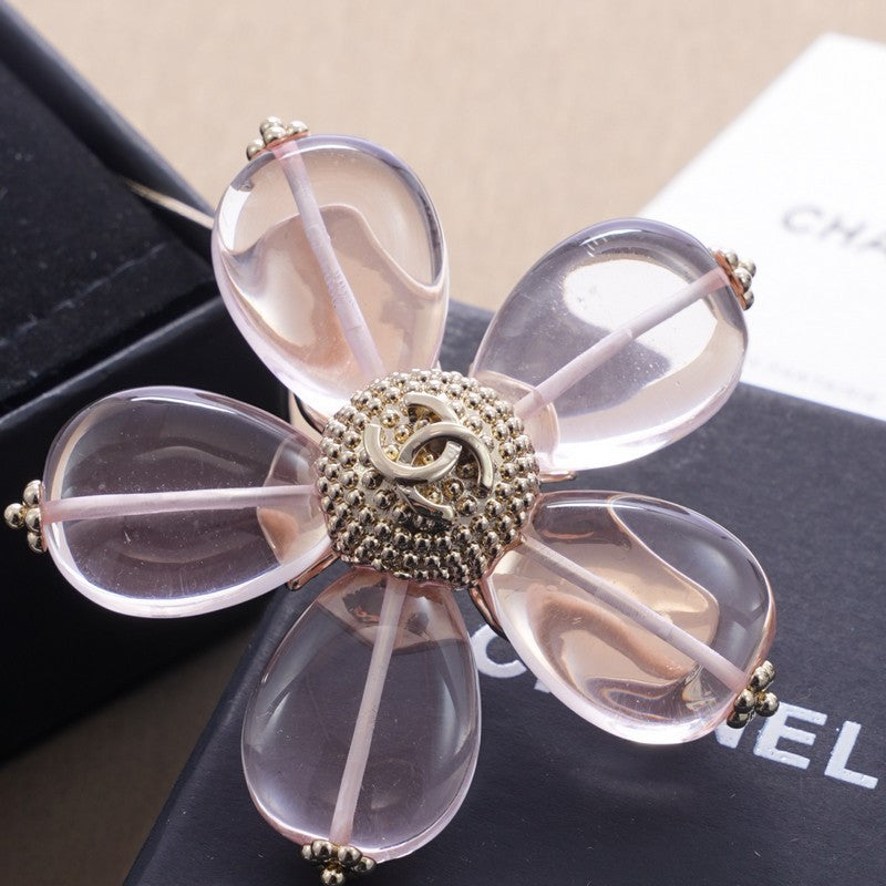 CC Pink & Purple Brooch