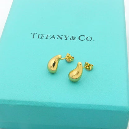 18K T Horn Earrings