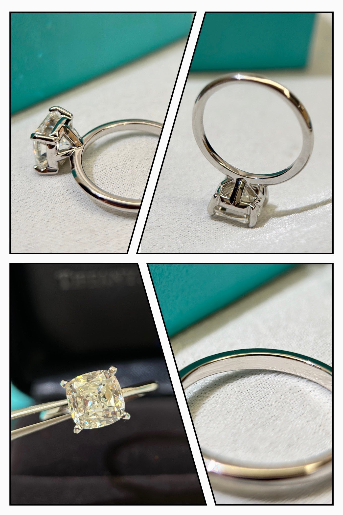 18K T True Engagement Ring