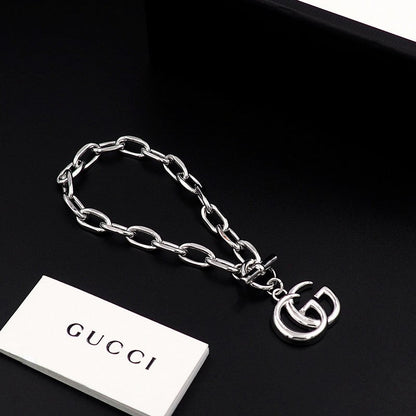 18K GG Interlocking G Gold Bracelet