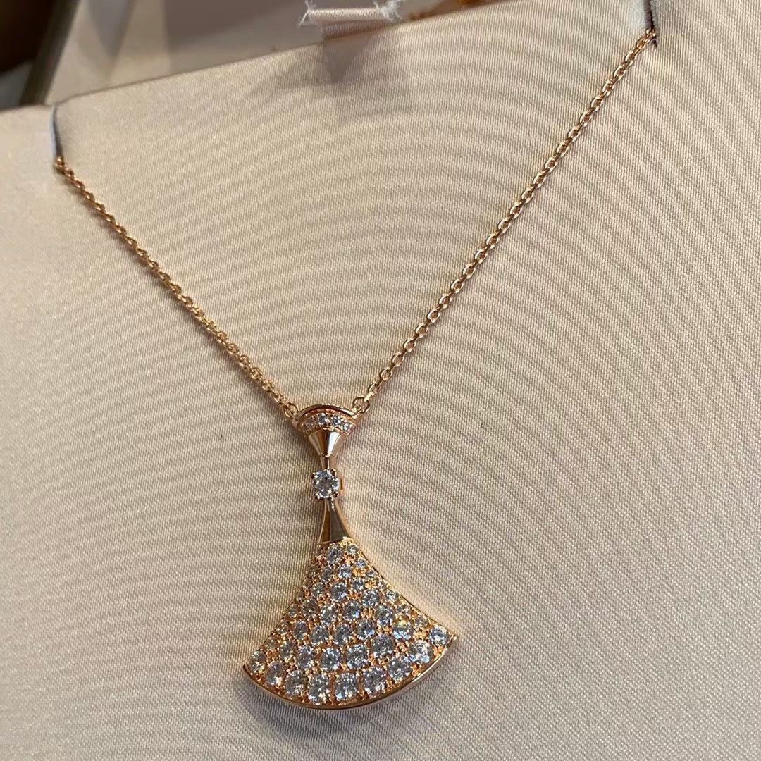 18K BV Divas' Dream Pavé Diamond Necklace