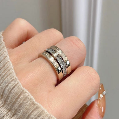 18K CC 26P Diamond Set Ring