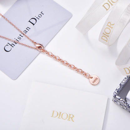 18K CD D-Millefiori Necklace
