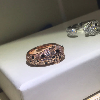 18K Panthère De Diamond Ring