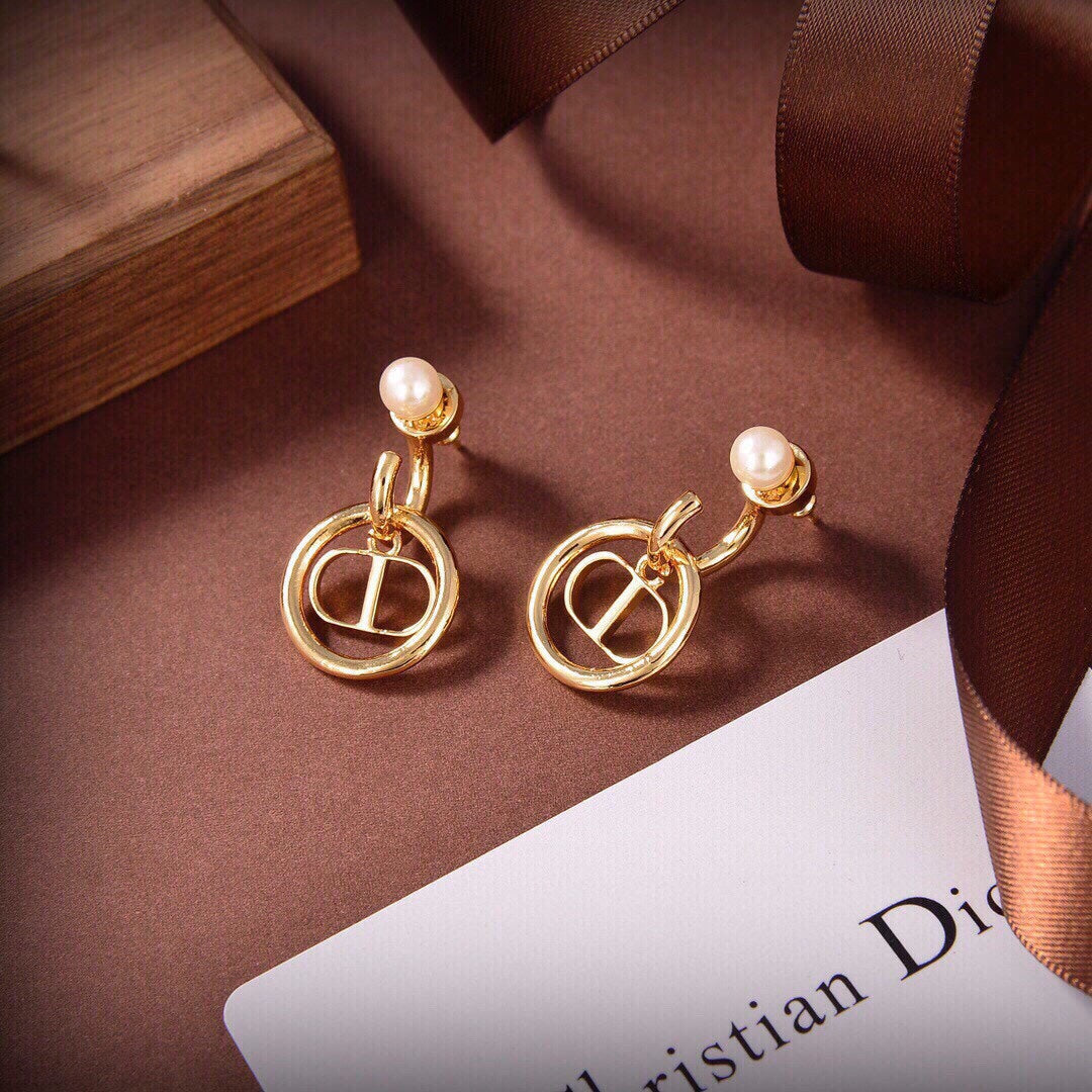 18K CD 30 Montaigne Pearls Earrings