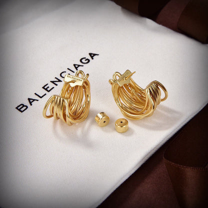 18K BB Wire Earrings