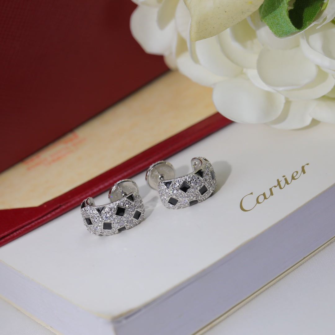 18k Panthère De Earrings