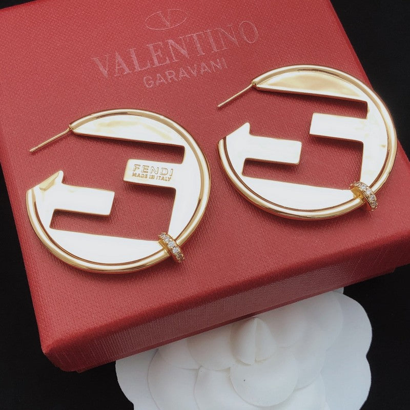 Fen Big Round Earrings