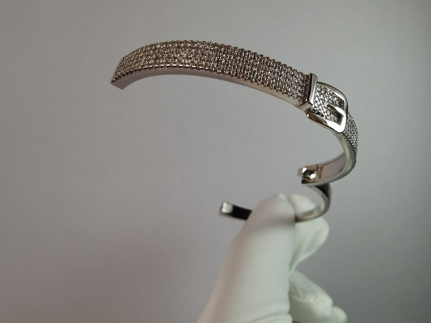 Bracelet Kelly diamant Vintage H 18 carats