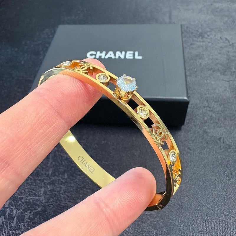 CC Diamond Gold Bracelet