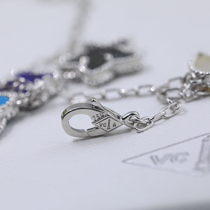 18K Sweet Alhambra Four Motifs Bracelet
