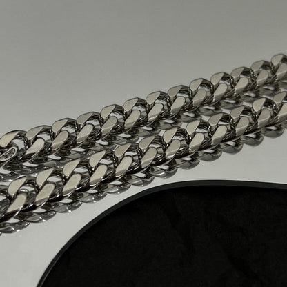 18K BB Chain Diamond Necklace