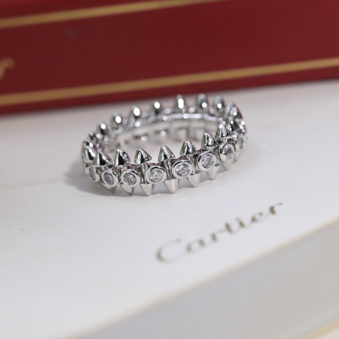 18K Clash De Diamond Ring