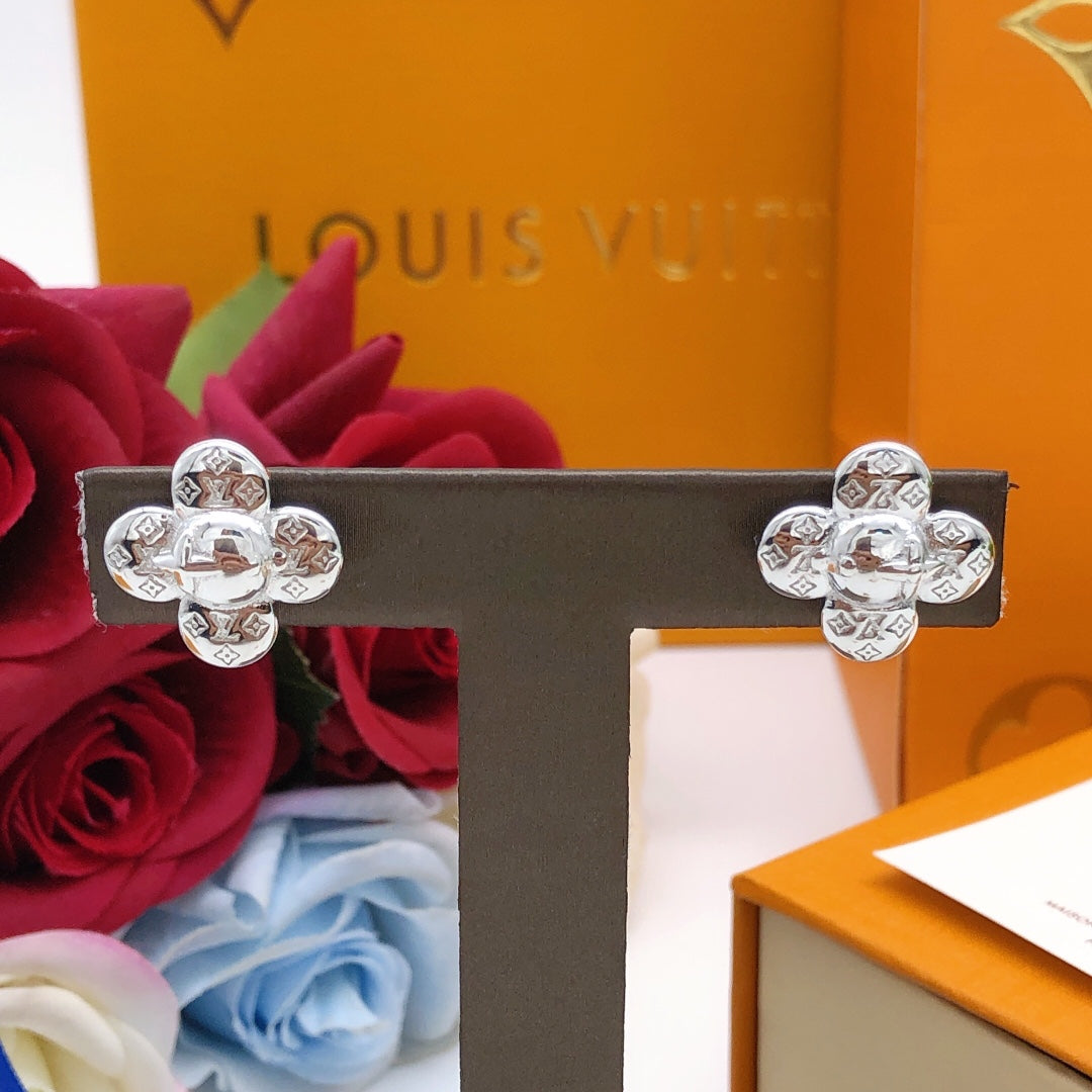 Boucles d'oreilles Louis Vivienne 18 carats