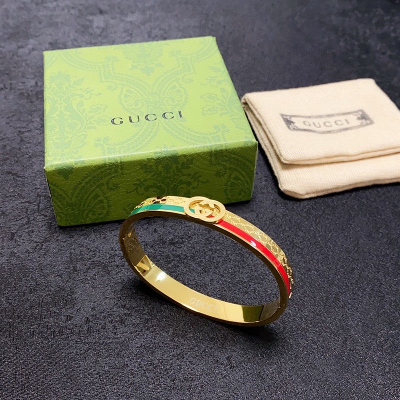 18K Double G Classic Gold Bracelet
