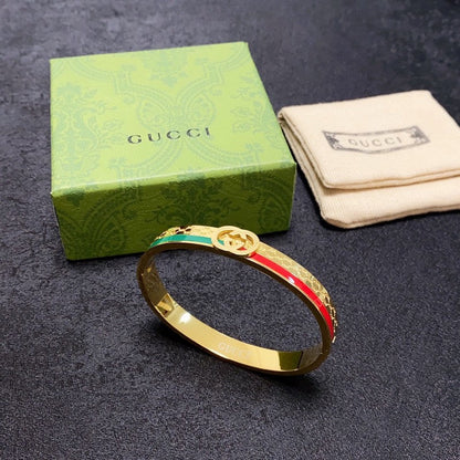 18K Double G Classic Gold Bracelet
