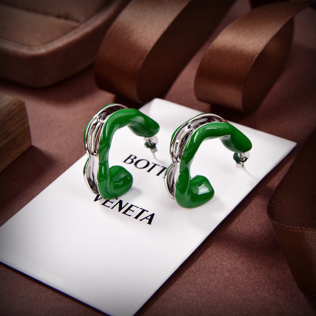 18K BV Color Earrings