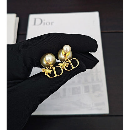 18K CD Tribales Pearl Earrings