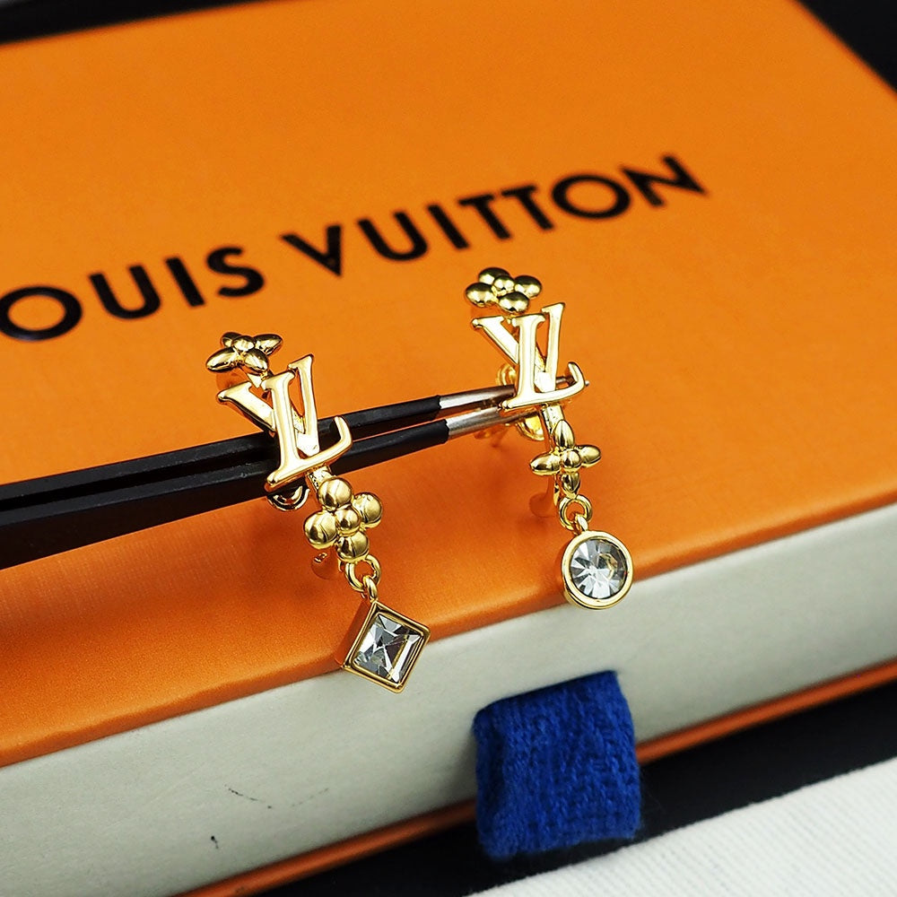 Boucles D'oreilles Louis Dans Le Ciel 18 Carats