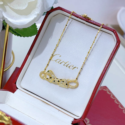 18K Panthère De Diamonds Necklace