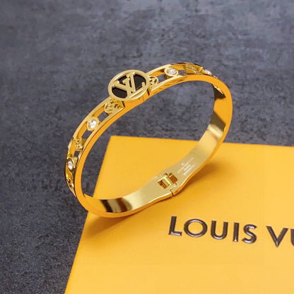 Bracelet en cuir Louis 18 carats