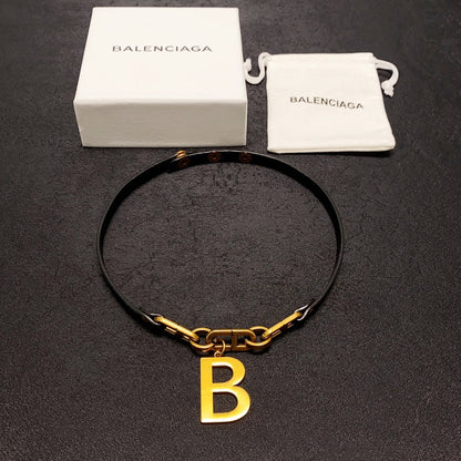 18K BB Choker Necklace