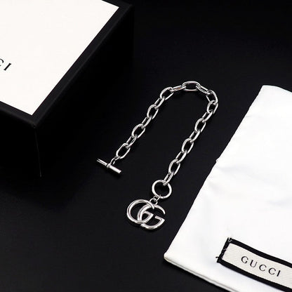 18K GG Interlocking G Gold Bracelet
