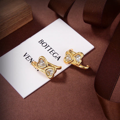 18K BV Crystals Earrings