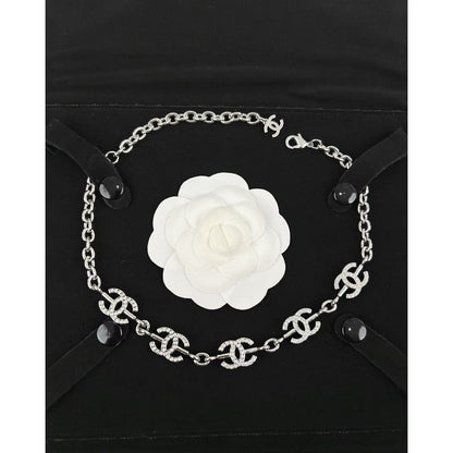 18K CC Gold Diamond Necklace