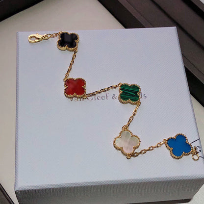 18K Vintage Alhambra Color Bracelet